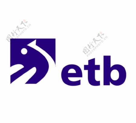 ETBlogo设计欣赏ETB传媒机构LOGO下载标志设计欣赏