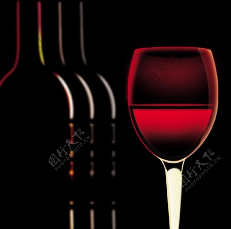 葡萄酒背景图片