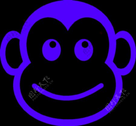 有趣的猴子脸简单路径
