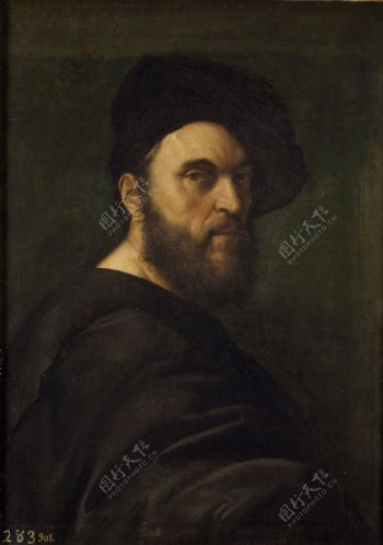 RaphaelCopyAndreaNavagero17Century意大利画家拉斐尔Raphael古典人物油画装饰画