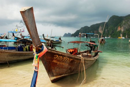泰国长尾船图片
