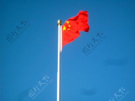天安门的国旗图片