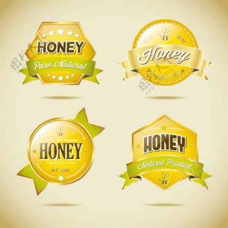 蜂蜜包装标签