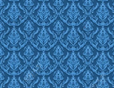 蓝色的浮雕霜制作GIF模式
