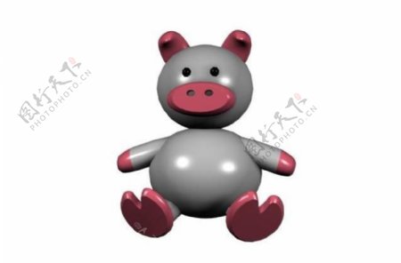 猪模型图片