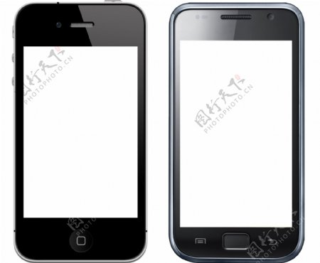 iphoneandriod手机模版图片