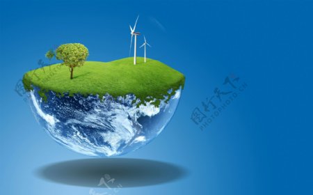 保护地球设计绿地