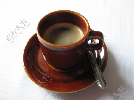 咖啡和咖啡杯图片