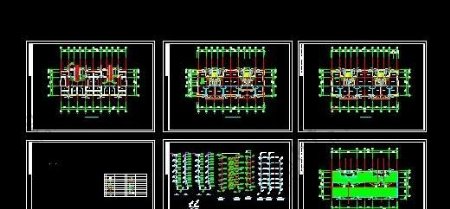 6层住宅楼给排水图