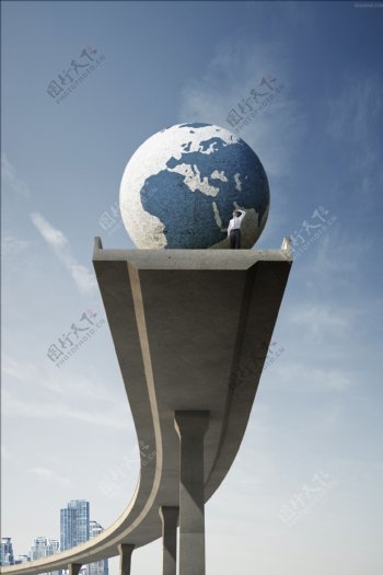 地球桥梁图片
