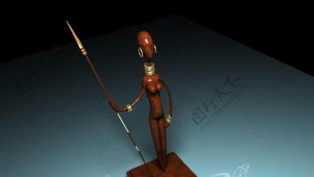 AfricanSculptureStatue非洲人物雕像
