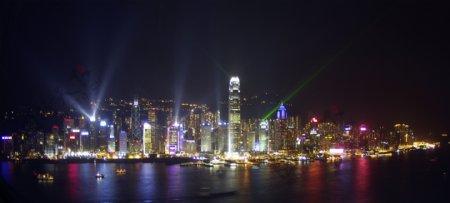 香港夜景风景图片