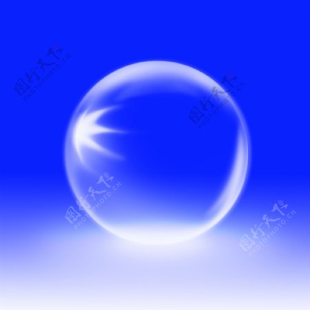 透明汽泡水晶汽泡小球