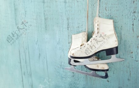 滑冰鞋高清图片