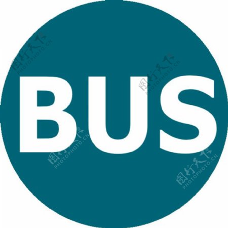 巴士标志布劳剪贴画