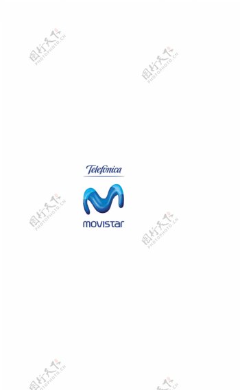 Movistar3logo设计欣赏Movistar3手机公司LOGO下载标志设计欣赏