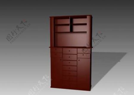2009最新柜子3D现代家具模型90款19