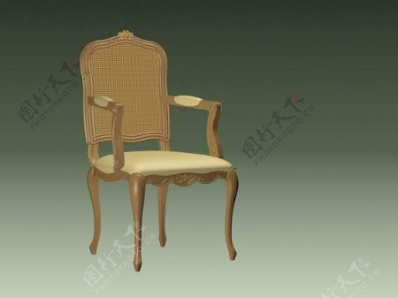 欧式椅子3d模型家具图片148