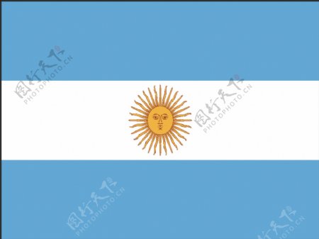 矢量阿根廷国旗