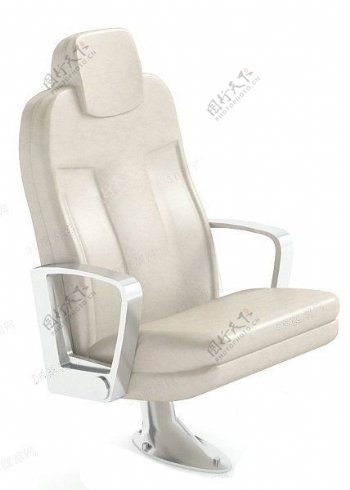 汽车座椅带扶手3d模型