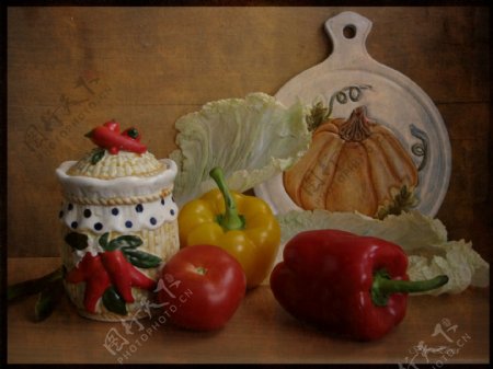 艺术蔬菜摄影图片