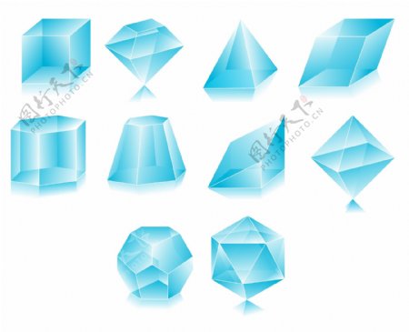 立体水晶物体