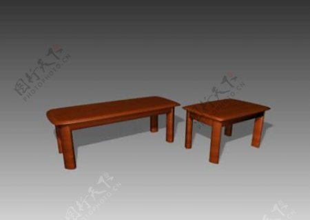 桌子茶几办公桌等3D现代家具模型20081129更新36