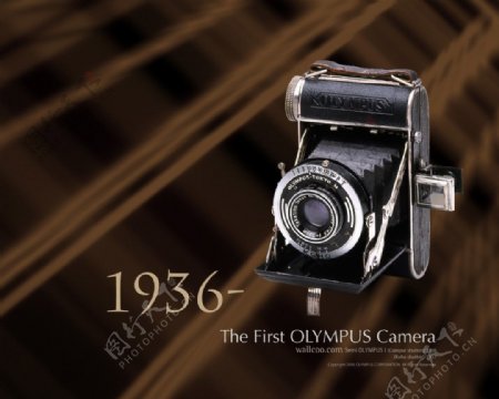 1936年第一部奥林巴斯相机图片