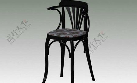 传统家具椅子3D模型A063