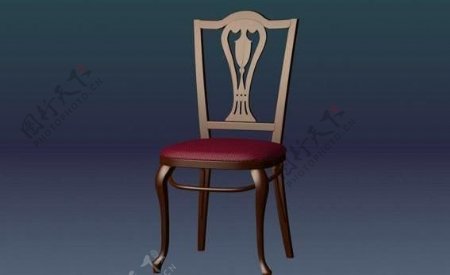 传统家具椅子3D模型A030