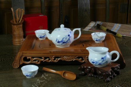 景德镇高档手绘茶具