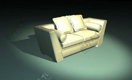 当代现代家具沙发3D模型B023