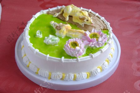 生日蛋糕生肖牛