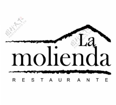LaMoliendaRestaurantlogo设计欣赏LaMoliendaRestaurant知名餐厅LOGO下载标志设计欣赏