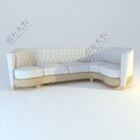 白色的布艺沙发柔软的沙发超过的布艺沙发M