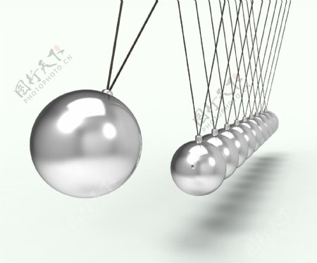牛顿的摇篮表明能量与引力