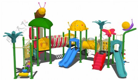 组合乐园玩具幼儿园效果图图片