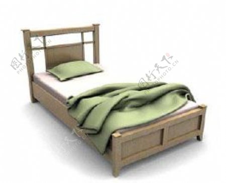 国外床3d模型家具3d模型103