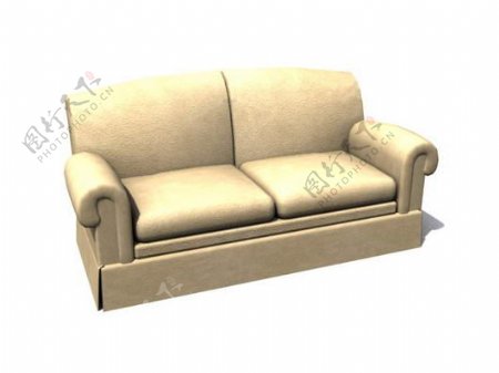 双人沙发3d模型家具效果图77