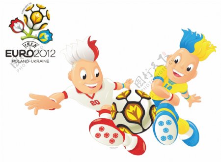 2012欧洲杯吉祥物设计图