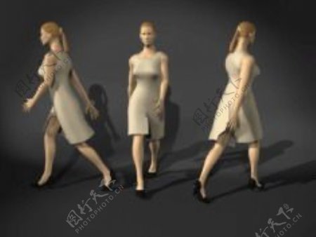 人物女性3d模型设计免费下载女性模型下载37