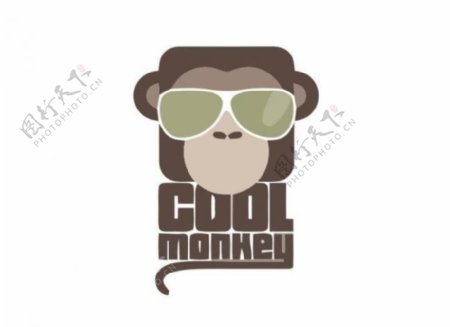 猴子logo图片