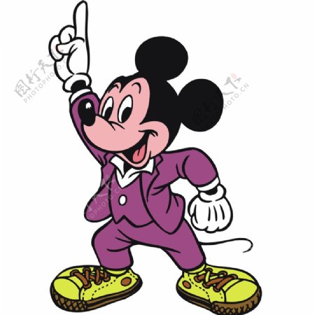 印花矢量图迪士尼米老鼠米奇免费素材