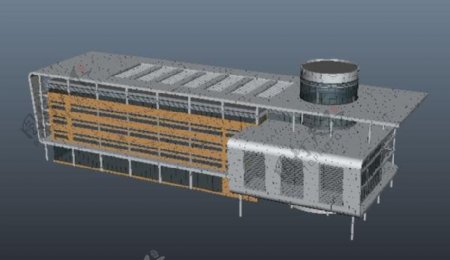 房屋建筑3D游戏模型免费下载
