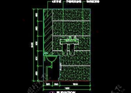 二居室实例现代简约场景cad详图A3例69