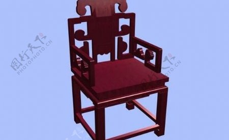 室内家具之明清椅子203D模型