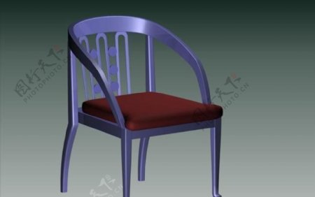 室内装饰设计3D模型之椅01