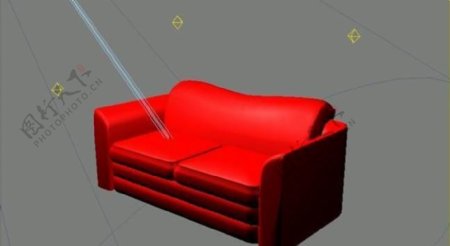 室内家具之沙发043D模型