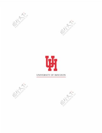 UniversityofHoustonlogo设计欣赏UniversityofHouston世界名校LOGO下载标志设计欣赏