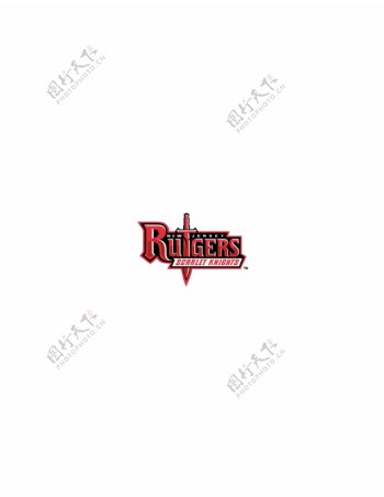 RutgersScarletKnights10logo设计欣赏RutgersScarletKnights10高级中学LOGO下载标志设计欣赏